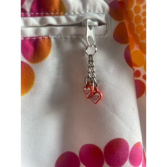 ROXY Board Shorts - White with Pink, Orange, Yellow Pattern - Size 13 - Picture 6 of 7